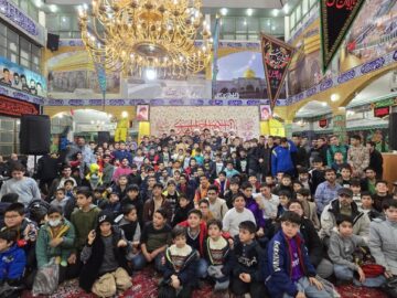 برگزاری جشن باشکوه «مساجد آرمانی منطقه۵» به مناسبت نیمه شعبان