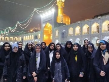برگزاری اردو مشهد مقدس به همت مدرسه آرمانی نبوت