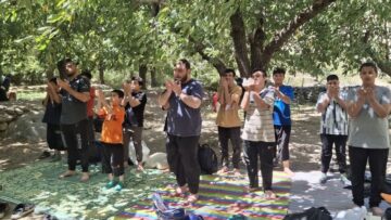 برگزاری اردوی تفریحی امامزاده ابراهیم به همت مسجد آرمانی امام زین‌العابدین(ع)