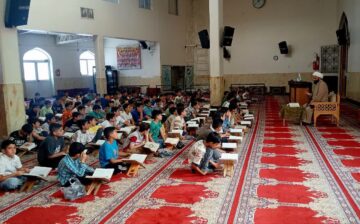 برگزاری محفل انس با قرآن به همت مسجد آرمانی امام حسن مجتبی(ع)