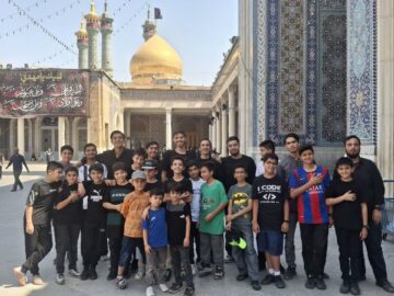 برگزاری اردوی زیارتی_تفریحی قم به همت مسجد آرمانی امام حسین(ع)