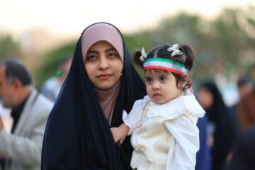 شهر کودکان و نوجوانان آرمانی در اجتماع امام رضایی‌های میدان آزادی به همت ستاد شهید آرمان