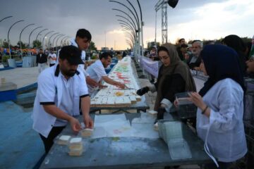 شهر کودکان و نوجوانان آرمانی در اجتماع امام رضایی‌های میدان آزادی به همت ستاد شهید آرمان
