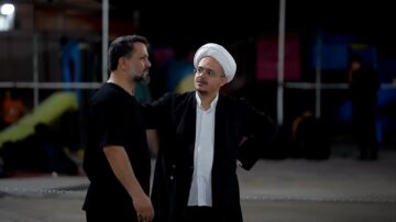حضور میدانی طلاب و مربیان آرمانی برای خدمت به زائران اربعین در چذابه و بستان